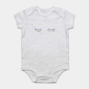 Eyelashes Baby Bodysuit